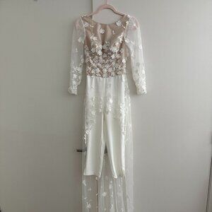 Wedding Jumpsuit (Rime Arodaky Patsy Lookalike)